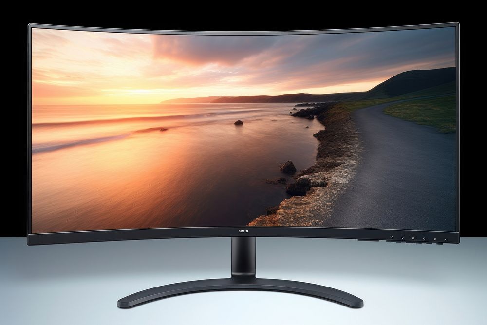 4k monitor television screen electronics. AI generated Image by rawpixel.