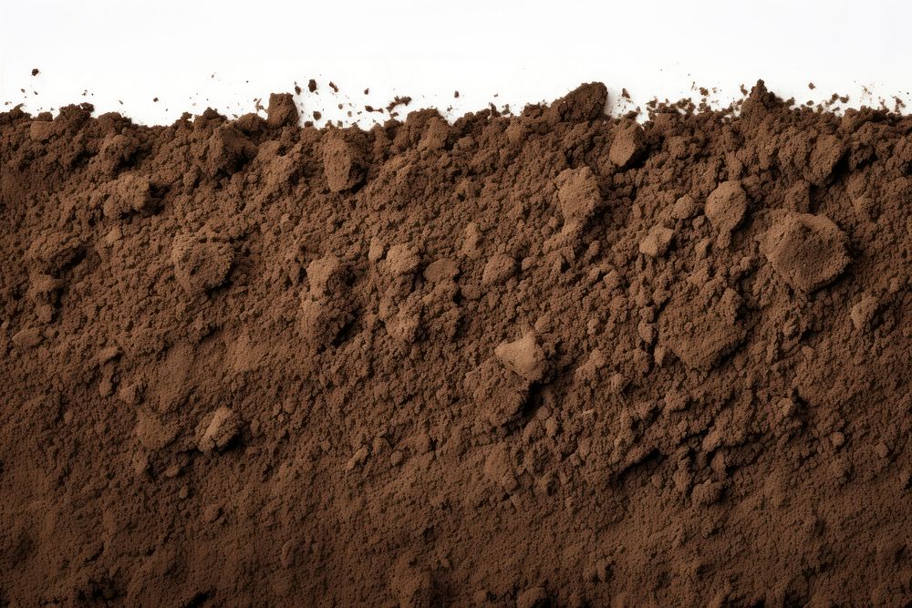 Soil backgrounds chocolate textured. AI generated Image by rawpixel.