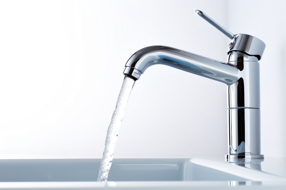 Faucet sink tap splashing. AI generated Image by rawpixel.