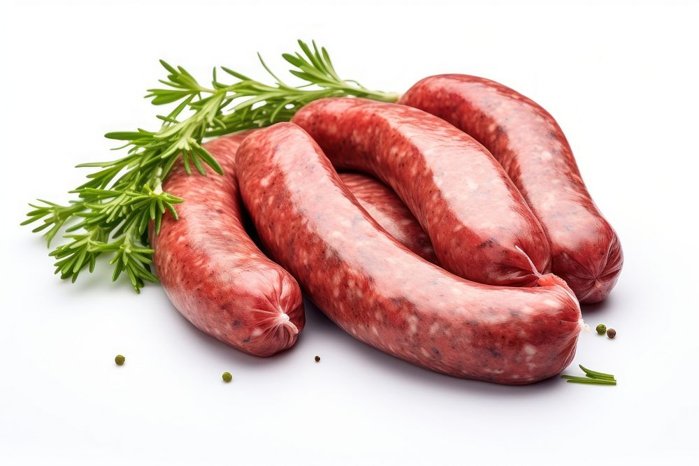 Whole Raw sausage plant meat food. AI generated Image by rawpixel.