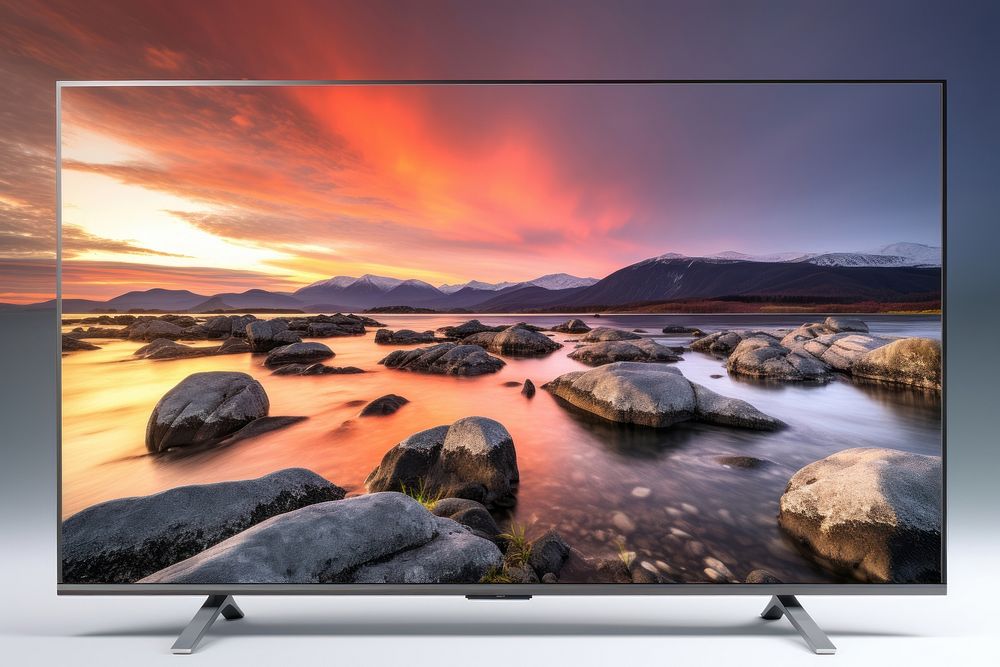 4k television electronics multimedia technology. AI generated Image by rawpixel.