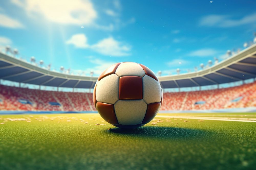 Football sports soccer competition. AI generated Image by rawpixel.