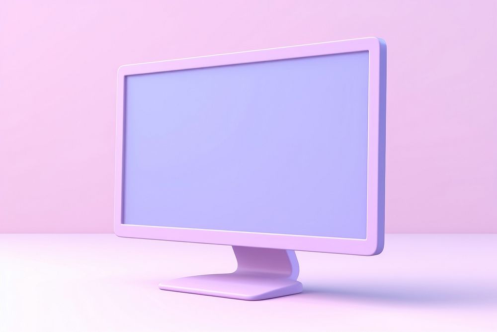 Monitor computer screen electronics television. AI generated Image by rawpixel.