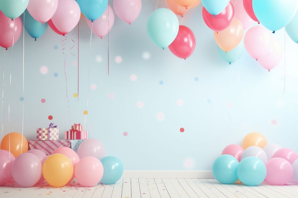 Party birthday balloon fun