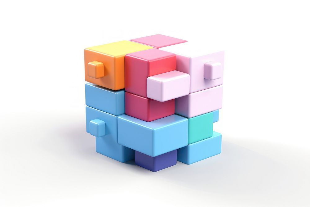 Puzzle game block font toy. AI generated Image by rawpixel.