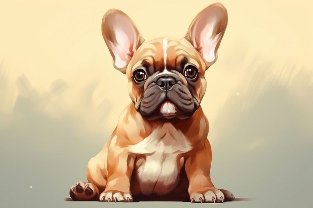 French bulldog animal mammal cute. 