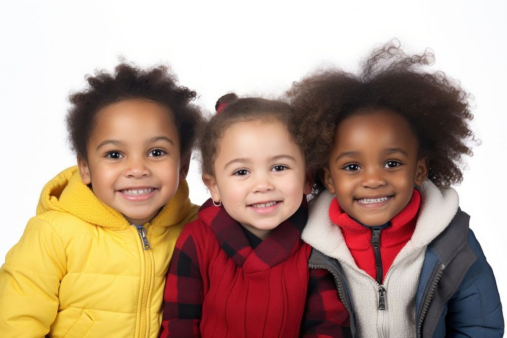 African-american children portrait photo smile. AI generated Image by rawpixel.