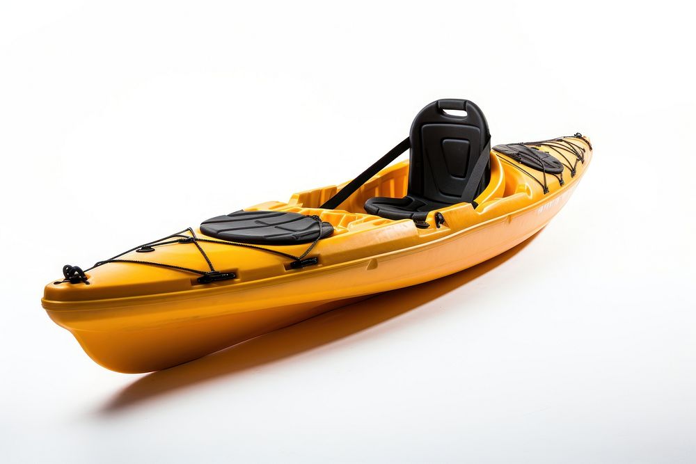 Plastic kayak vehicle canoe boat. AI generated Image by rawpixel.