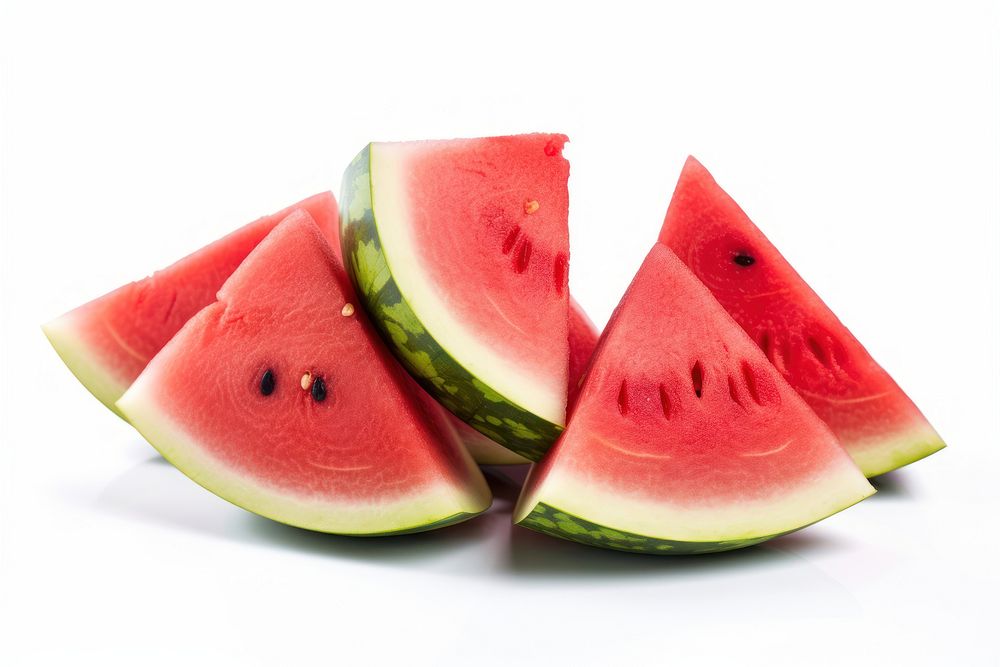 Watermelon fruit slice plant. AI generated Image by rawpixel.