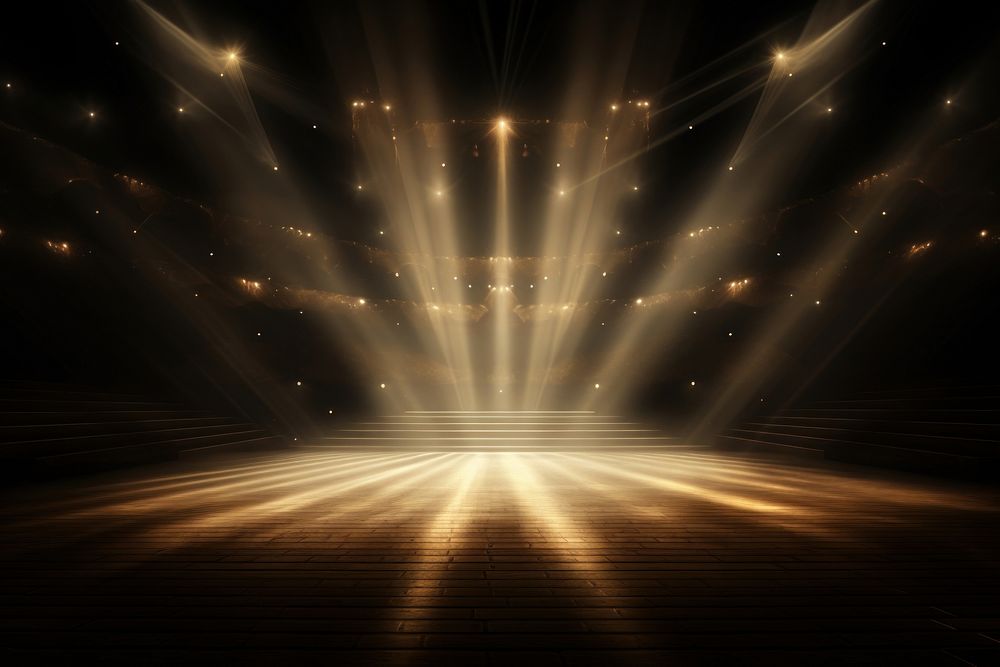 Stage arena spotlight backgrounds lighting. 