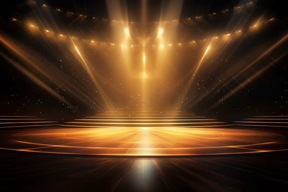 Stage arena spotlight backgrounds lighting