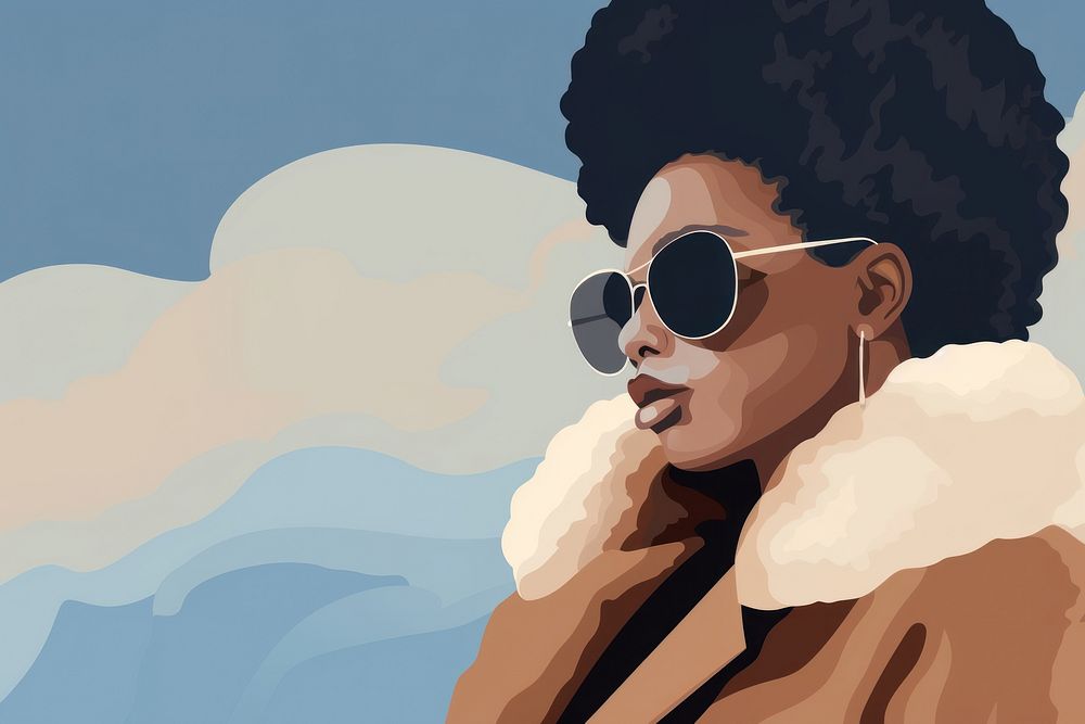 Sunglasses portrait looking accessories. AI generated Image by rawpixel.