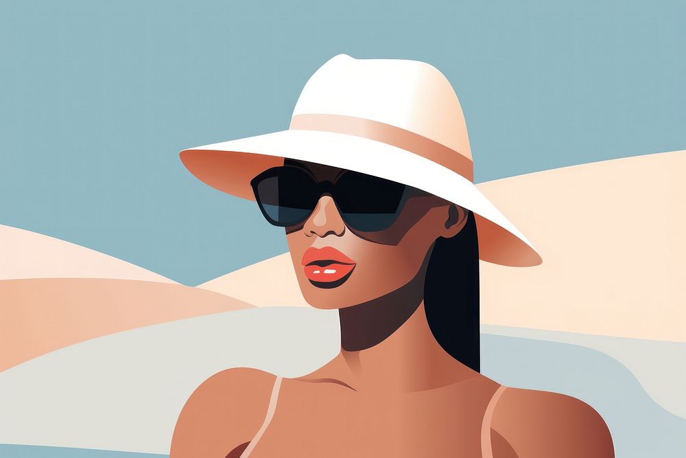 Sunglasses adult woman accessories. AI generated Image by rawpixel.