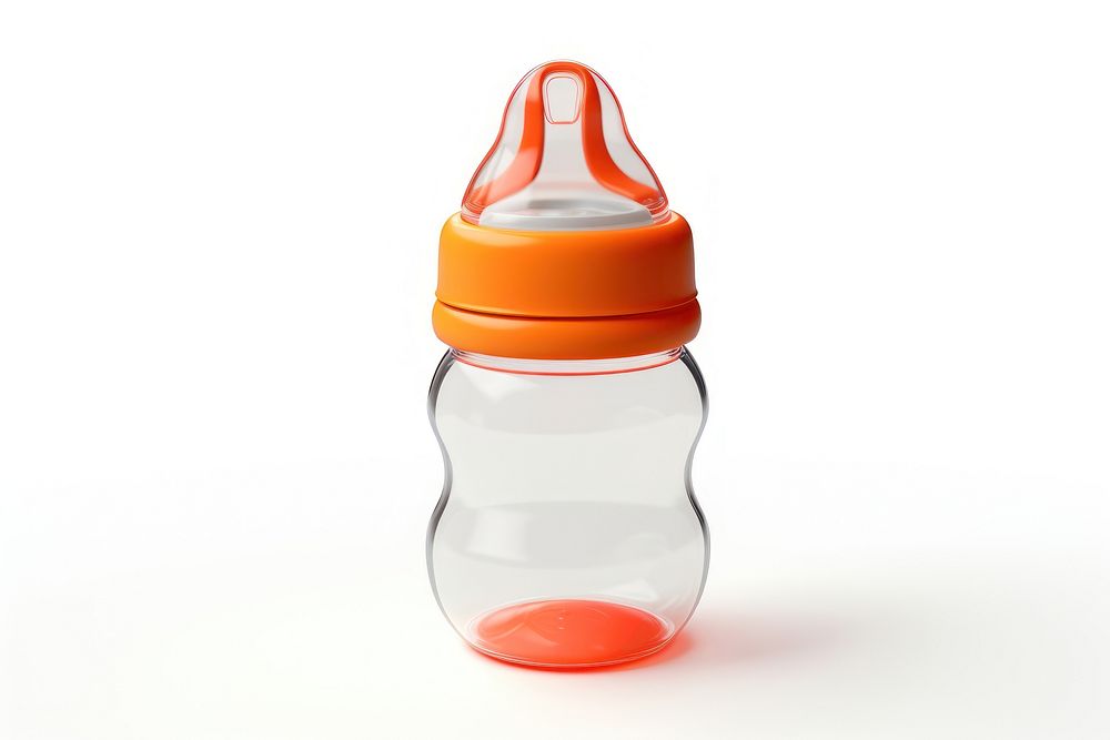 Baby Feeding Bottle bottle white background refreshment. AI generated Image by rawpixel.