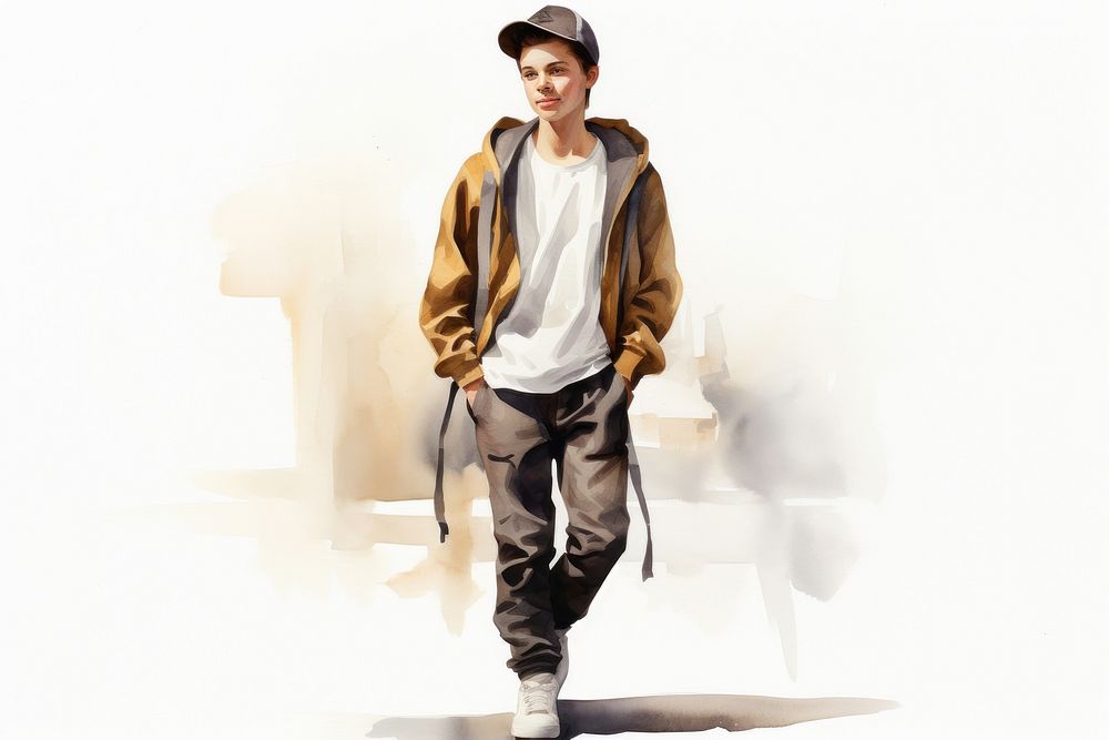 Architecture outerwear portrait standing. AI generated Image by rawpixel.