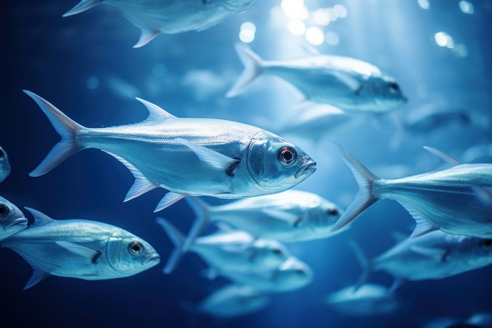 Fishs animal underwater aquarium. AI generated Image by rawpixel.