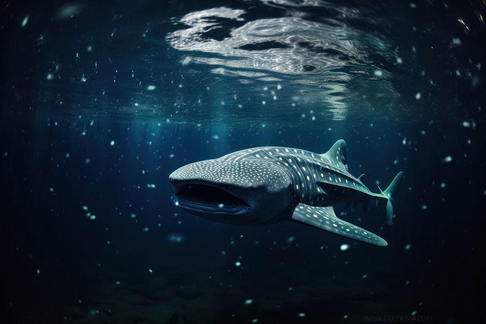 Georgia aqurium animal whale shark. AI generated Image by rawpixel.