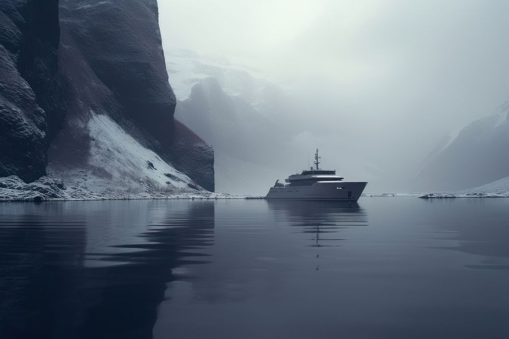 Yacht outdoors vehicle nature. 