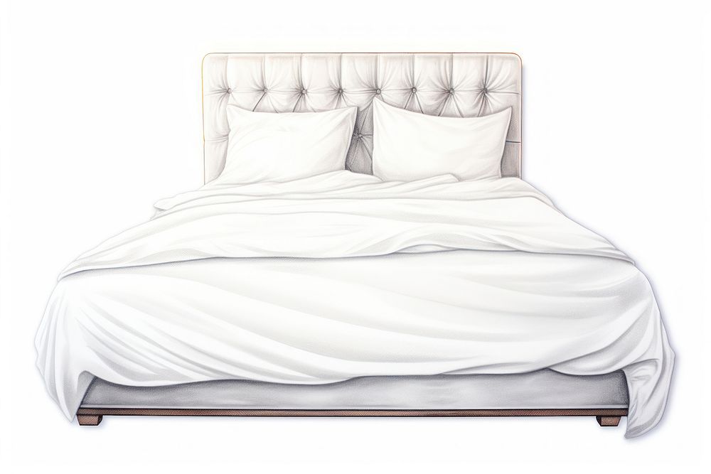 Bed furniture mattress comfortable. AI generated Image by rawpixel.