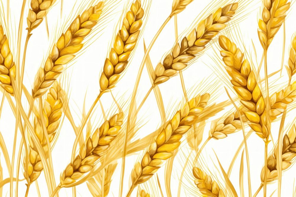 Paddy rice agriculture backgrounds pattern. AI generated Image by rawpixel.