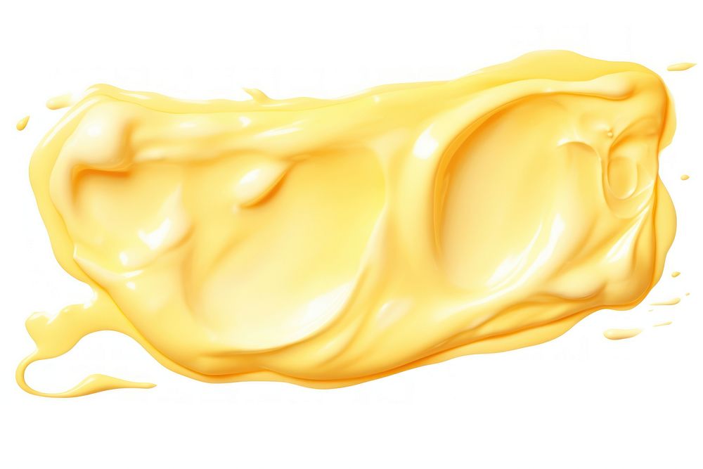 Flowing melted cheese white background freshness abstract. AI generated Image by rawpixel.
