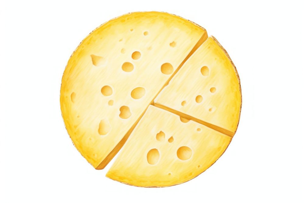 Cheese wheel cheese bread food. AI generated Image by rawpixel.