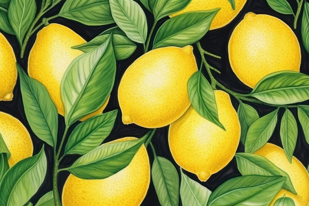Lemon garden backgrounds grapefruit plant. AI generated Image by rawpixel.