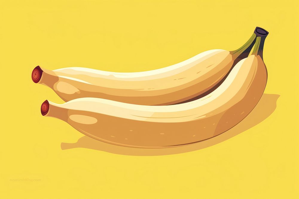 Banana banana plant food. AI generated Image by rawpixel.