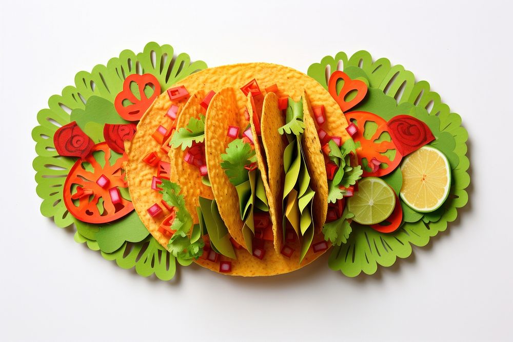 Food taco vegetable freshness. AI generated Image by rawpixel.