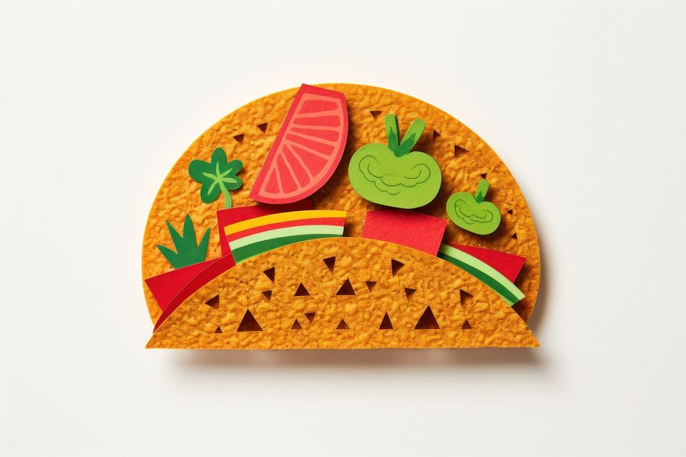 Tacos food creativity vegetable. AI generated Image by rawpixel.