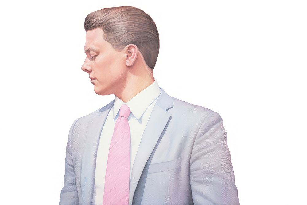 Businessman portrait necktie adult. AI generated Image by rawpixel.