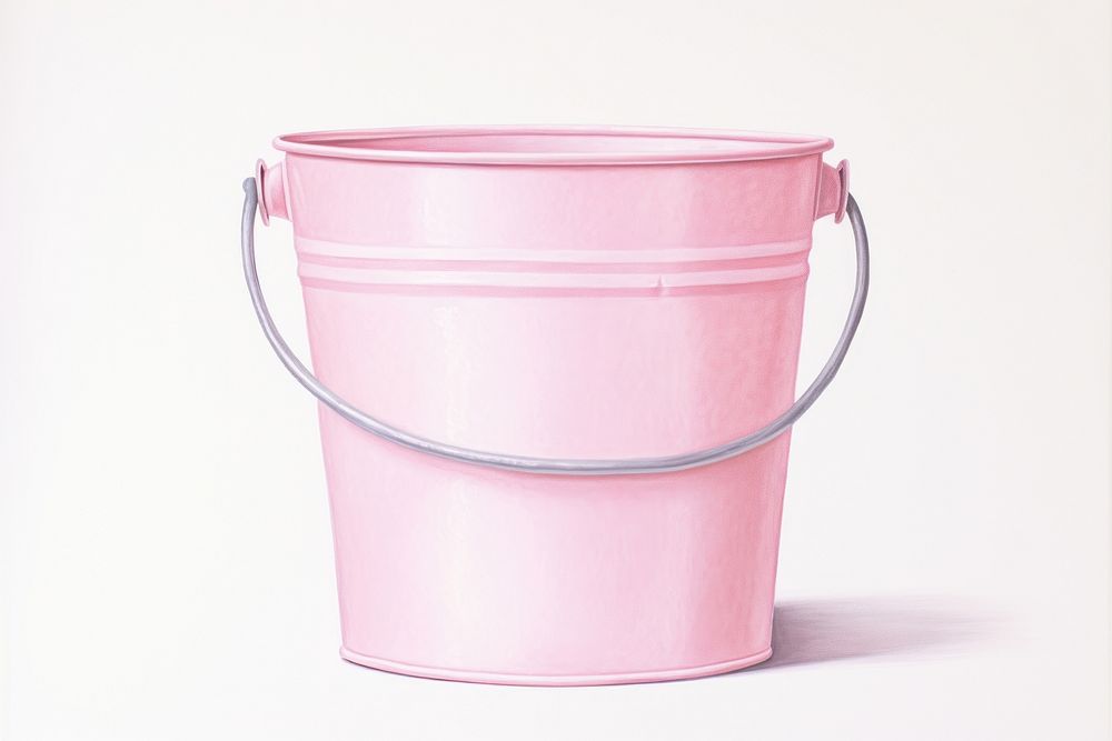Bucket container drinkware absence. AI generated Image by rawpixel.