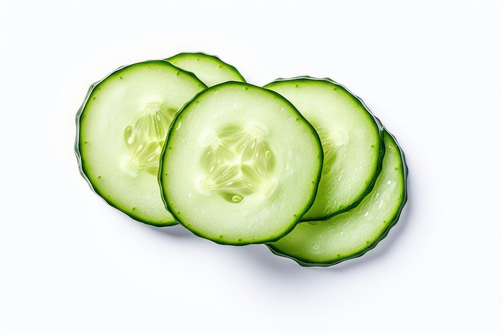 One-Clipping-Path Cucumber cucumber vegetable. AI generated Image by rawpixel.