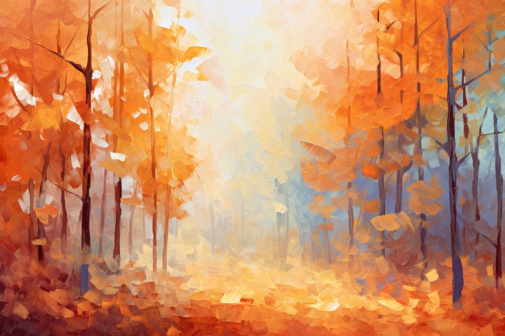 Autumn forest background backgrounds outdoors woodland