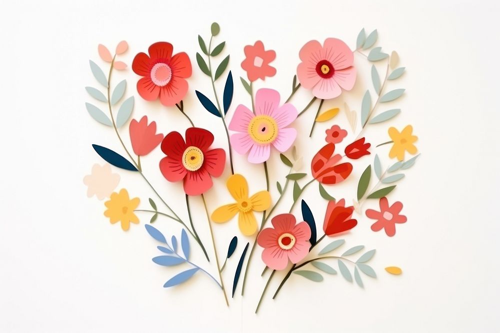 Flowers pattern plant art. AI generated Image by rawpixel.
