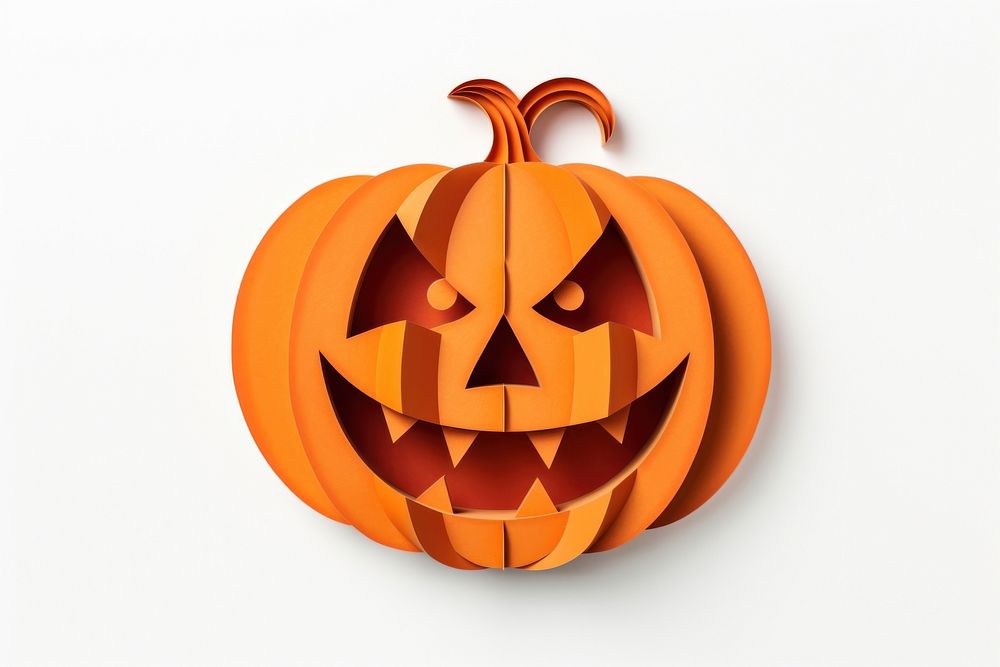 Pumpkin halloween vegetable craft. AI generated Image by rawpixel.