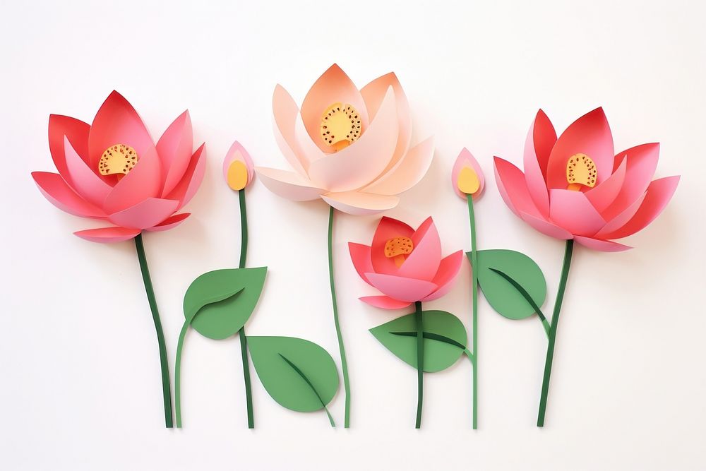 Lotuses flower petal plant. AI generated Image by rawpixel.