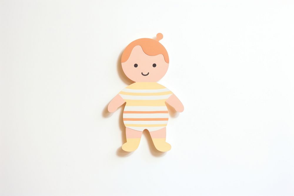 Little baby doll face toy. AI generated Image by rawpixel.