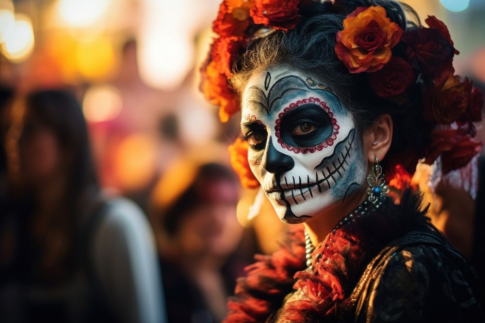 Festival halloween adult woman. AI generated Image by rawpixel.