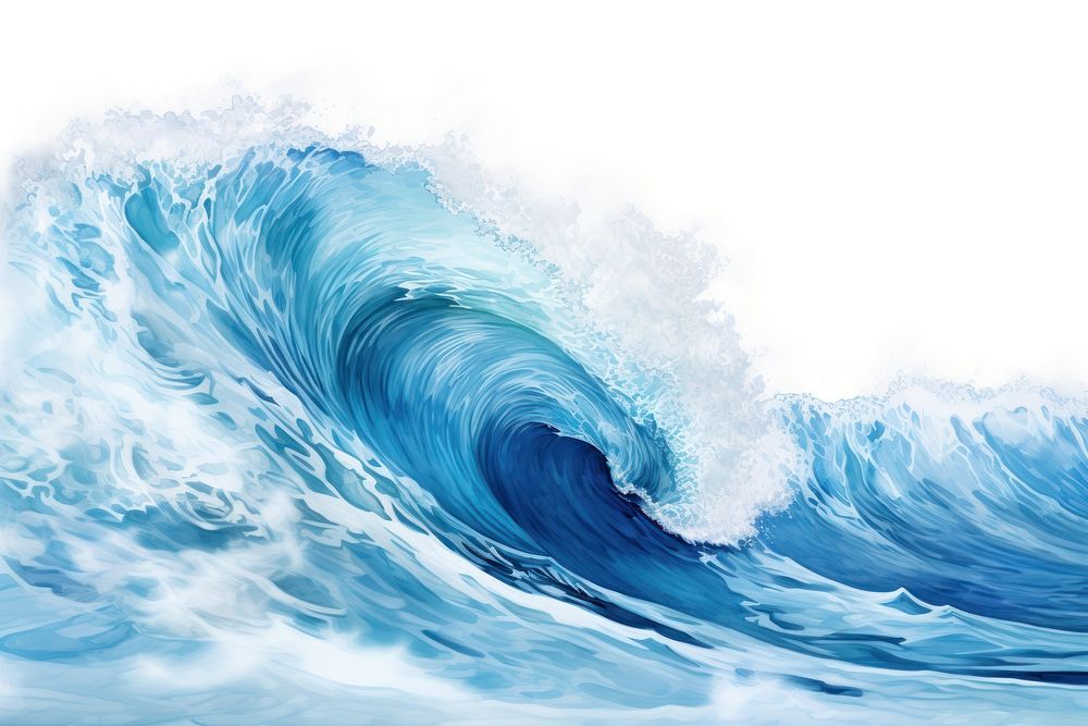 Ocean Wave ocean outdoors nature. | Premium Photo Illustration - rawpixel