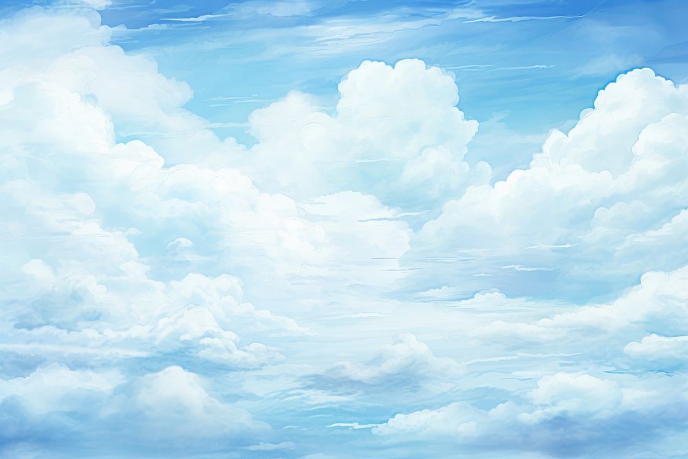 Cloud sky backgrounds outdoors. 