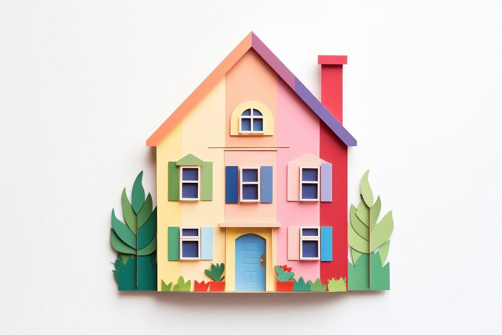 House architecture building creativity. AI generated Image by rawpixel.