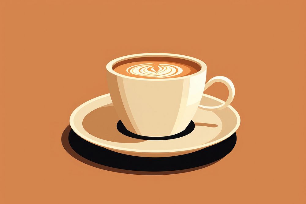 Coffee drink cup beverage. AI generated Image by rawpixel.