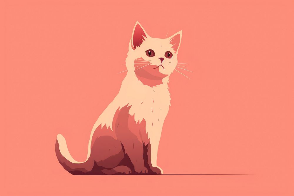 Red kitty animal mammal kitten. AI generated Image by rawpixel.
