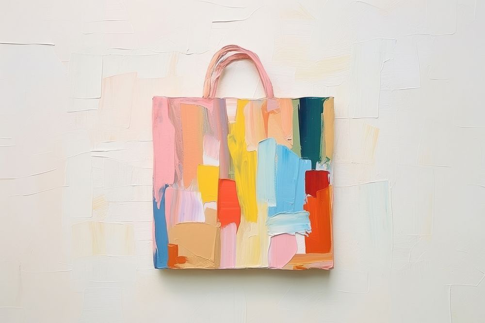 Bag art handbag purse. AI generated Image by rawpixel.