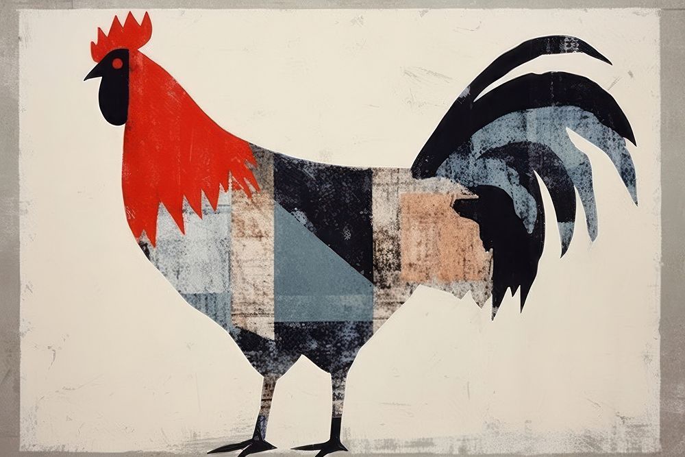 Rooster chicken poultry animal. 