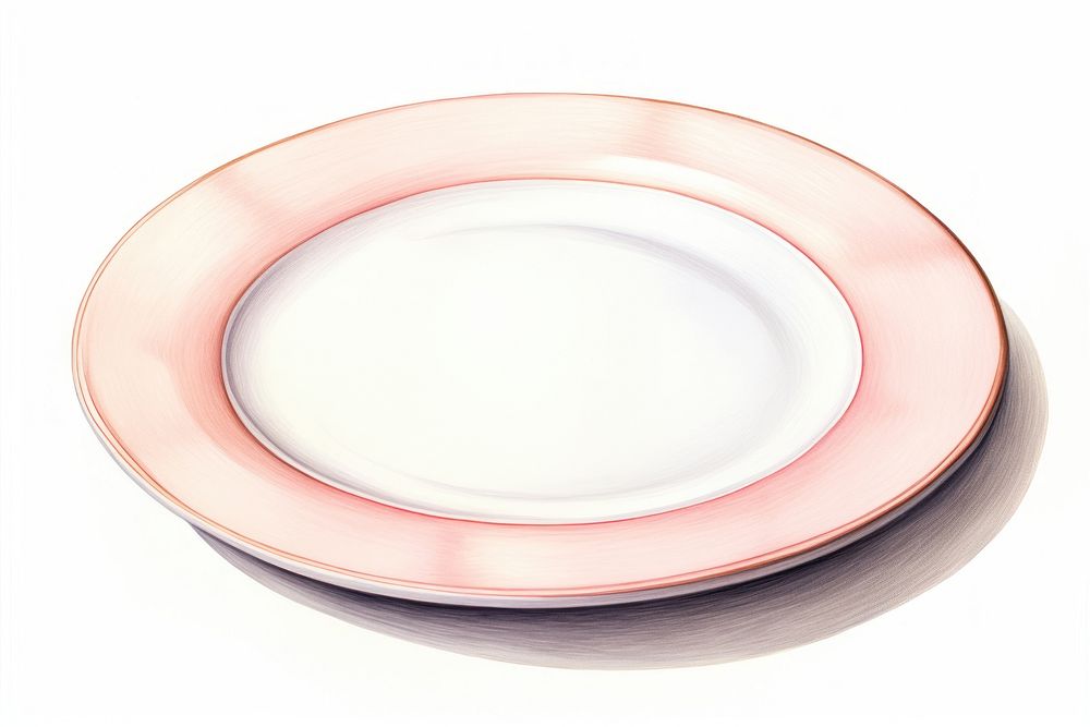 Plate porcelain platter saucer. AI generated Image by rawpixel.