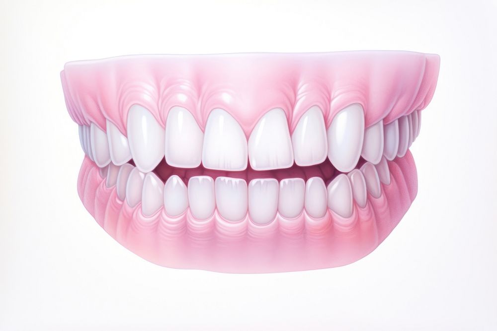 Teeth model dentistry happiness smiling. AI generated Image by rawpixel.