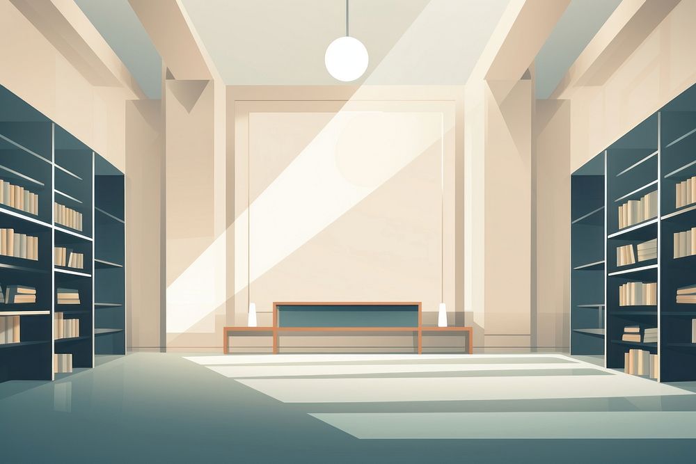Low details architecture furniture building. AI generated Image by rawpixel.