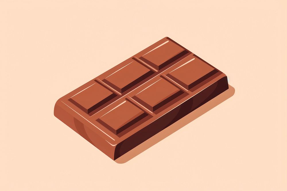 Chocolate bar food dessert confectionery. AI generated Image by rawpixel.